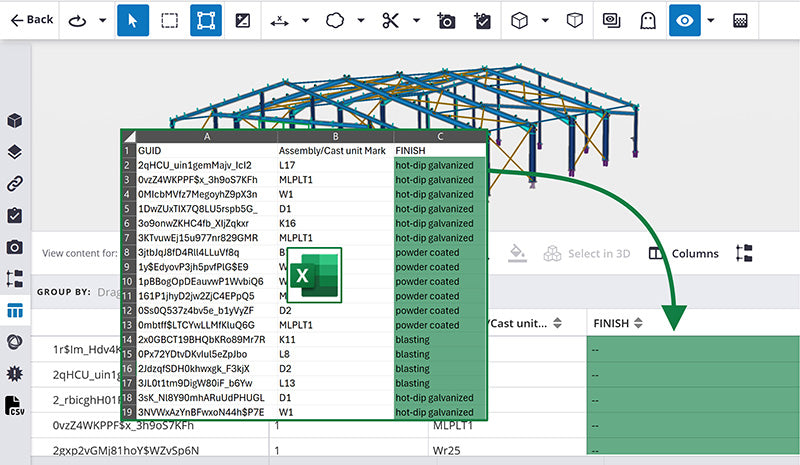 CSV Import – Construsoft